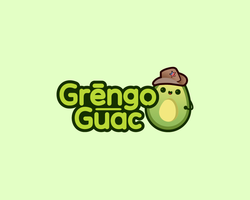 Logo Design for Grēngo Guac