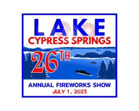 Lake Cypress Springs 26th Annual Fireworks Show entry by aris_ponto