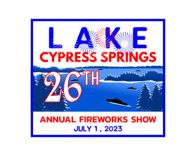 Lake Cypress Springs 26th Annual Fireworks Show entry by aris_ponto