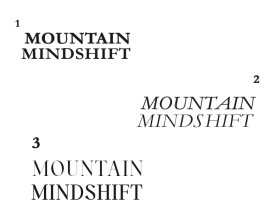 Mountain Mindshift entry by bartous