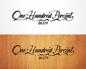 Winning entry: One Hundred Percent entry by George