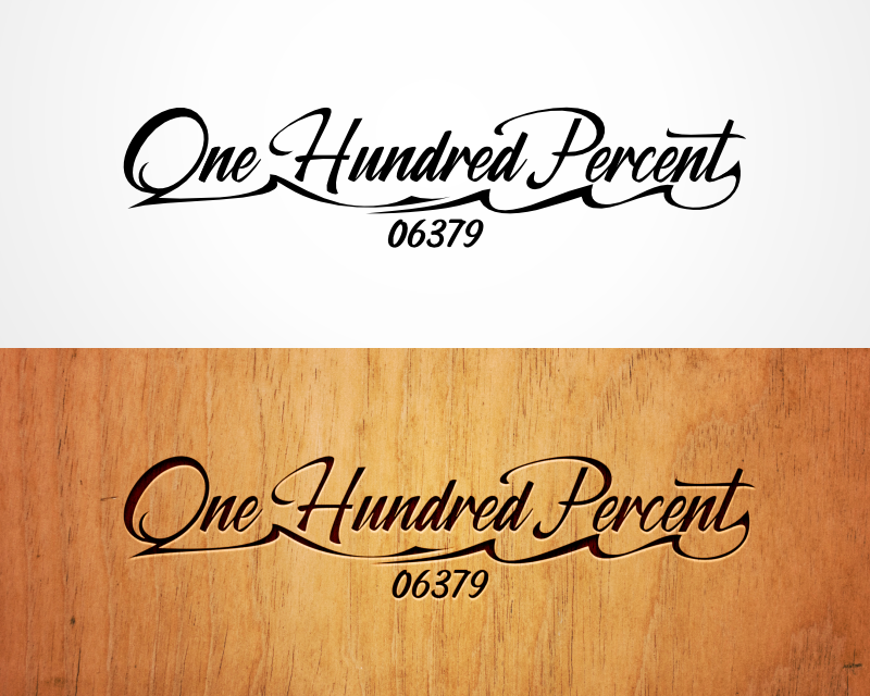 Logo Design for One Hundred Percent