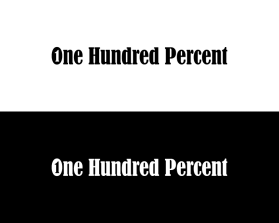 One Hundred Percent entry by Sukjo