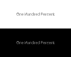 One Hundred Percent entry by Sukjo