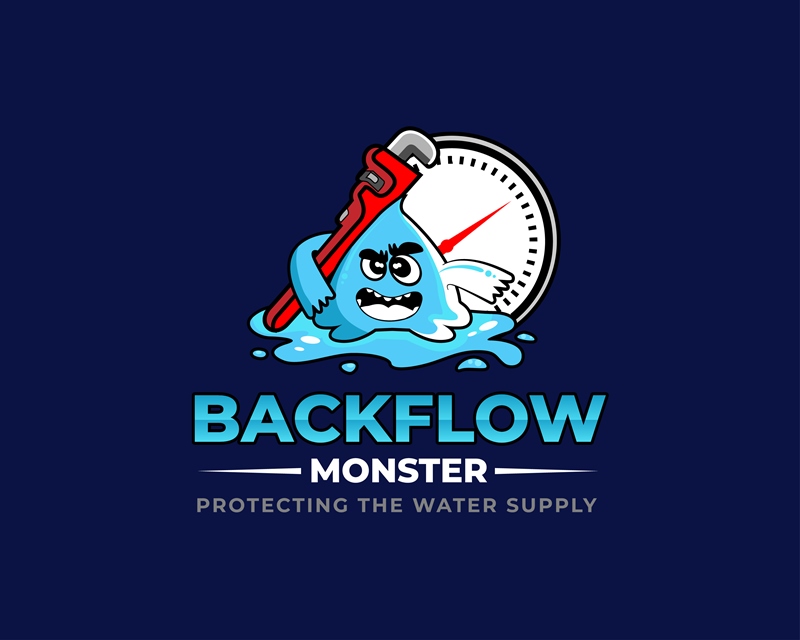 Caroon Style Monster Logo