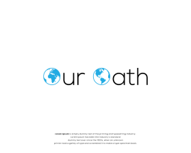 new father daughter tee-shirt company in need of excellent logo  (company name and more brief logo/insignia  "OO" or something of the like.  It's nice to see the earth, cross, love. entry by muhammad manaf