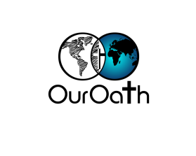 new father daughter tee-shirt company in need of excellent logo  (company name and more brief logo/insignia  "OO" or something of the like.  It's nice to see the earth, cross, love. entry by Miroslav