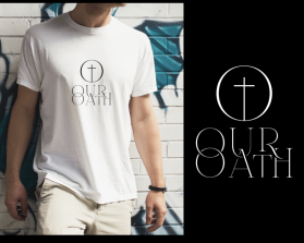 new father daughter tee-shirt company in need of excellent logo  (company name and more brief logo/insignia  "OO" or something of the like.  It's nice to see the earth, cross, love. entry by Ammar Fareed