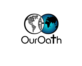 new father daughter tee-shirt company in need of excellent logo  (company name and more brief logo/insignia  "OO" or something of the like.  It's nice to see the earth, cross, love. entry by Miroslav