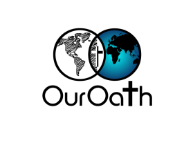 new father daughter tee-shirt company in need of excellent logo  (company name and more brief logo/insignia  "OO" or something of the like.  It's nice to see the earth, cross, love. entry by Miroslav
