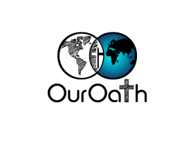 new father daughter tee-shirt company in need of excellent logo  (company name and more brief logo/insignia  "OO" or something of the like.  It's nice to see the earth, cross, love. entry by Miroslav
