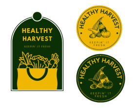 Healthy Harvest entry by designstreak