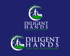 Diligent Hands Lawn Care and Landscaping entry by Melanie Mitchell