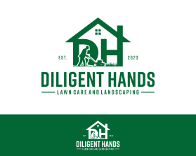 Diligent Hands Lawn Care and Landscaping entry by ENJANG RUDIANA