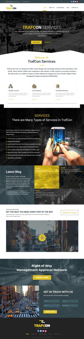 TrafCon Services entry by DK Graphics