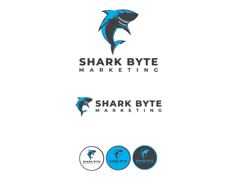 Logo Design for Shark Byte Marketing