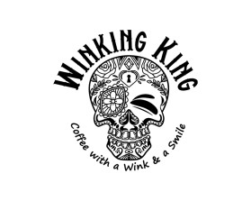 Winking King entry by an anonymous creative