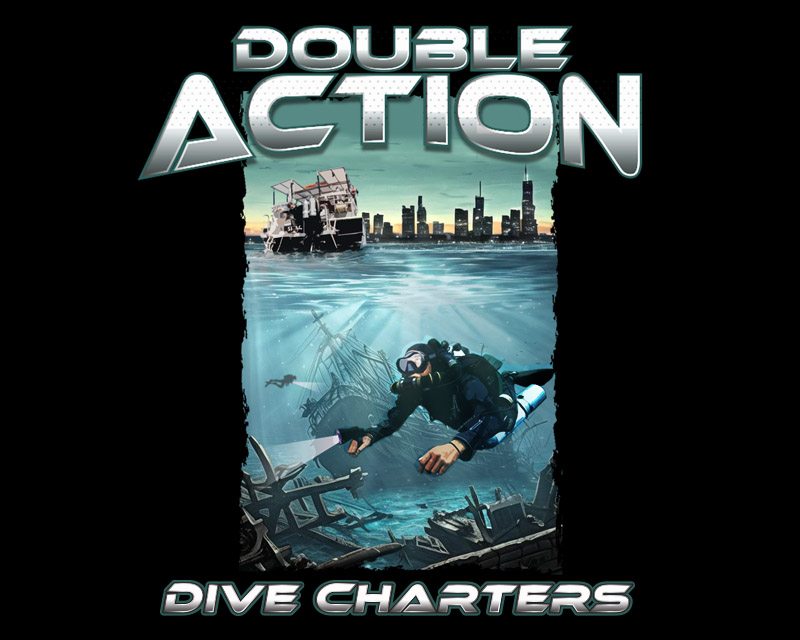 T-Shirt Design for Double Action Dive Charters