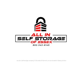 Winning entry: all in self storage entry by FXF Creations