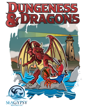 Winning entry: Dungeness and Dragons entry by zahitr