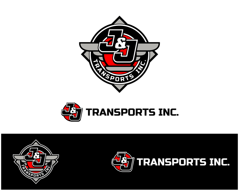 Logo Design for J & J TRANSPORTS INC