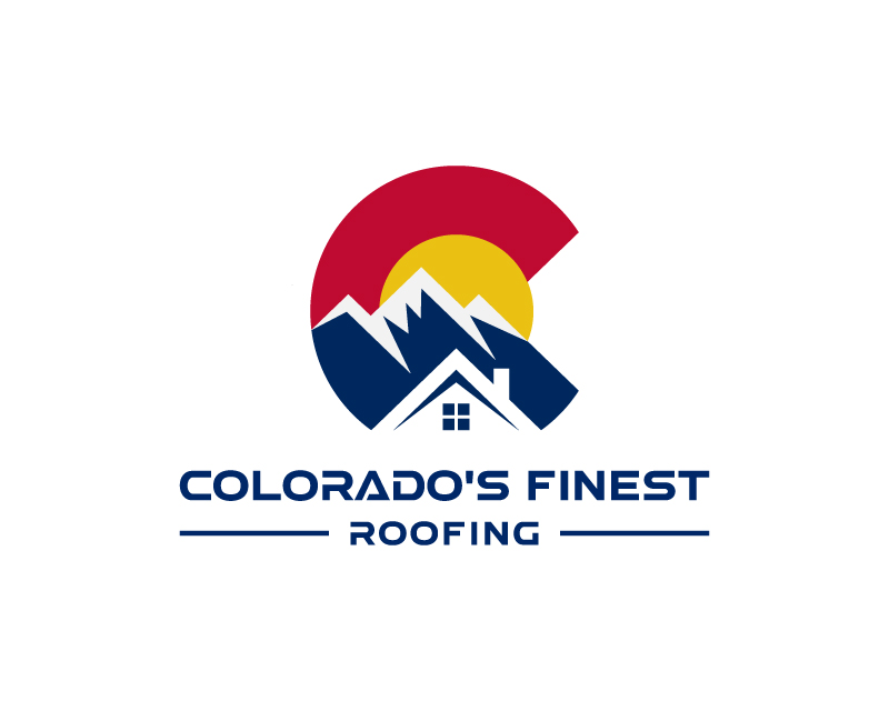 Logo Design for Colorado's Finest Roofing