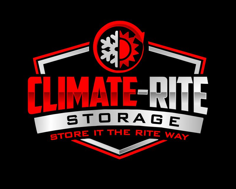 Logo Design for Climate-Rite Storage