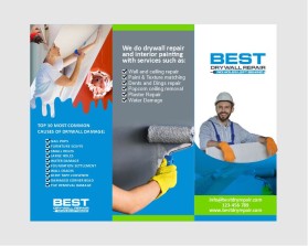 Brochure Design Entry 3154087 submitted by ridwan1212 to the contest for Patch The Wall run by rtooley