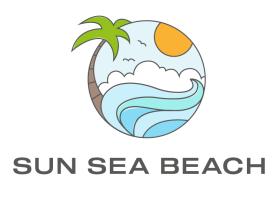 sun sea beach entry by Logigraph