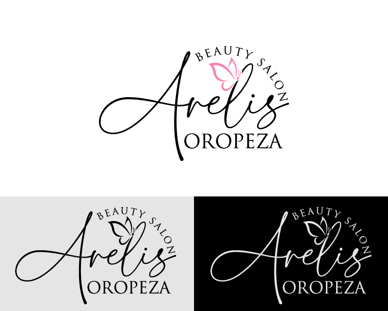 Logo Design for Arelis Oropeza Beauty Salon