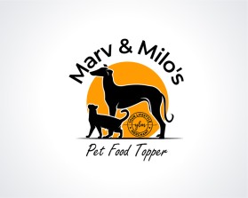 Marv & Milo's Pet Food Topper entry by Logos