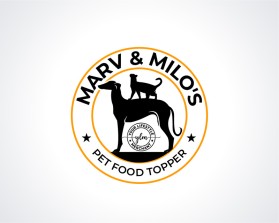 Marv & Milo's Pet Food Topper entry by Logos