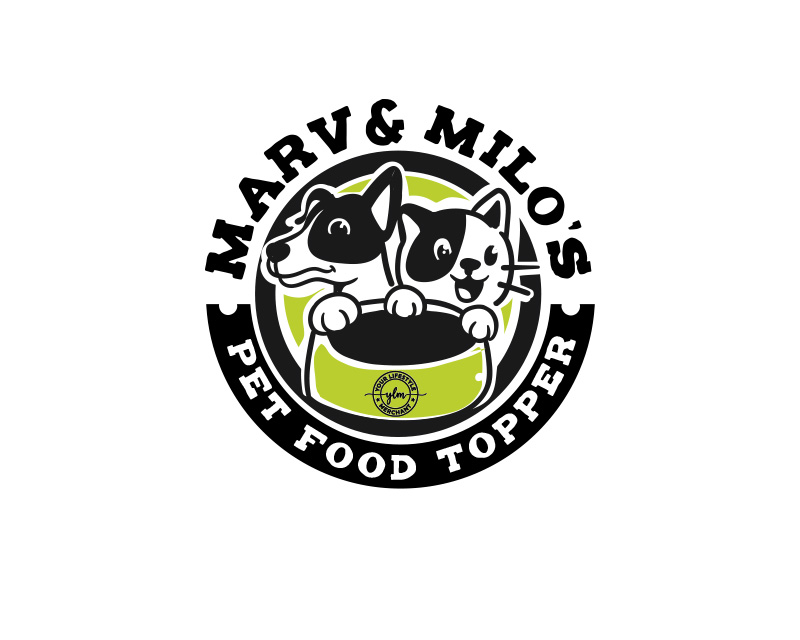 Logo Design for Marv & Milo's Pet Food Topper