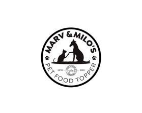 Marv & Milo's Pet Food Topper entry by Creativo