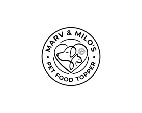 Marv & Milo's Pet Food Topper entry by While.art