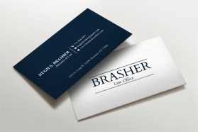 Winning entry: Brasher Law, PC entry by StudiozBoom