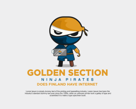 Golden Section Ninja Pirates entry by yesinurmalasari