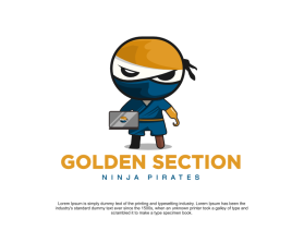 Golden Section Ninja Pirates entry by yesinurmalasari