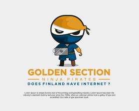 Golden Section Ninja Pirates entry by yesinurmalasari