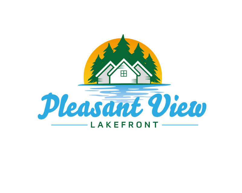 Logo Design for Pleasant View Lakefront