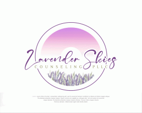 Winning entry: Lavender Skies Counseling, PLLC entry by khaira sweet