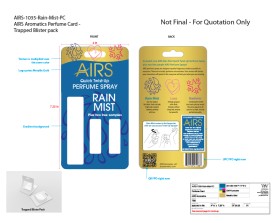 Perfume Blister Pack {Confidential Pre-Release} entry by Paul M. Cantin