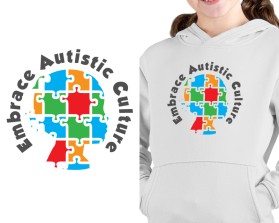 Embrace Autistic Culture entry by FactoryMinion