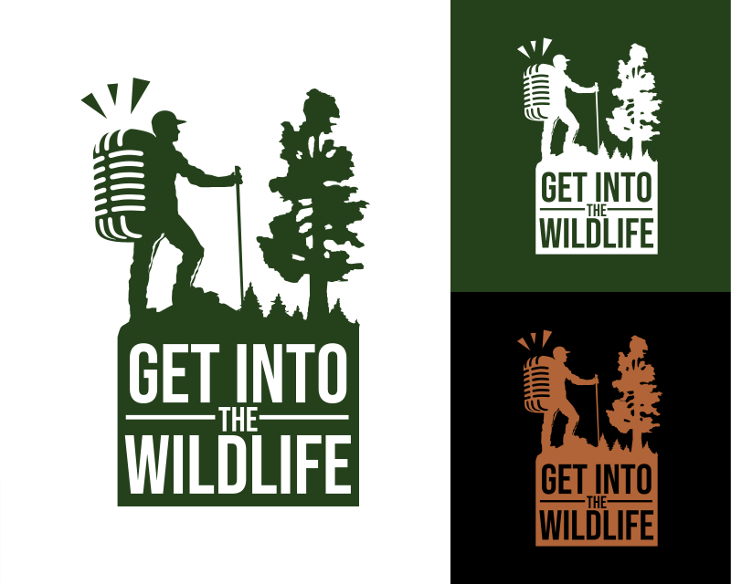 Logo Design for Get Into the Wildlife