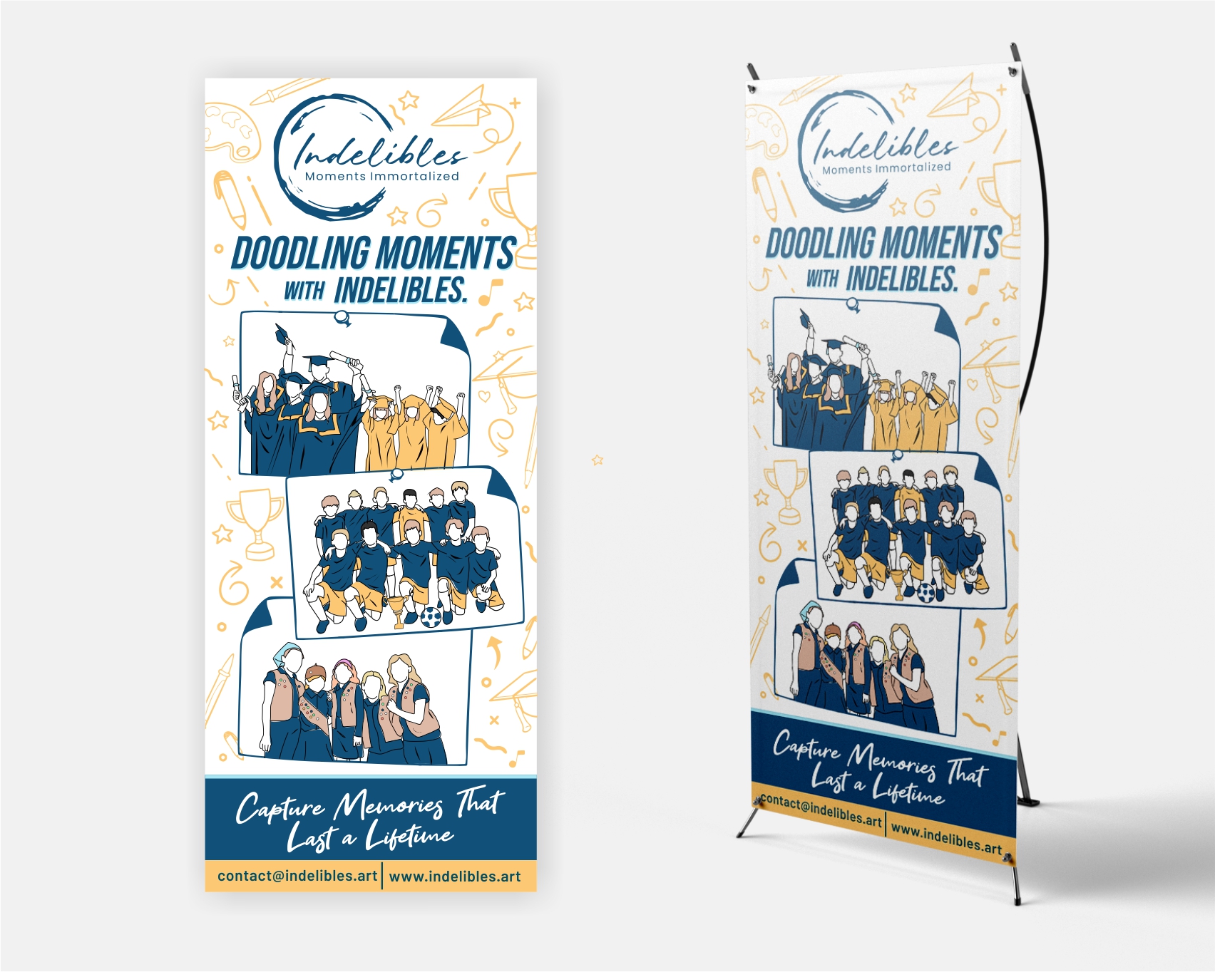 Banner Ad Design for Indelibles