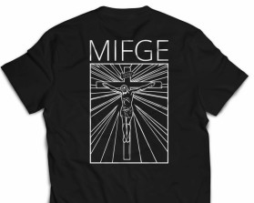 Jesus on the Cross inspired tee shirt design  for Our Oath entry by Adven Kristian