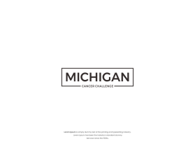 Michigan Cancer Challenge entry by heru mulyono
