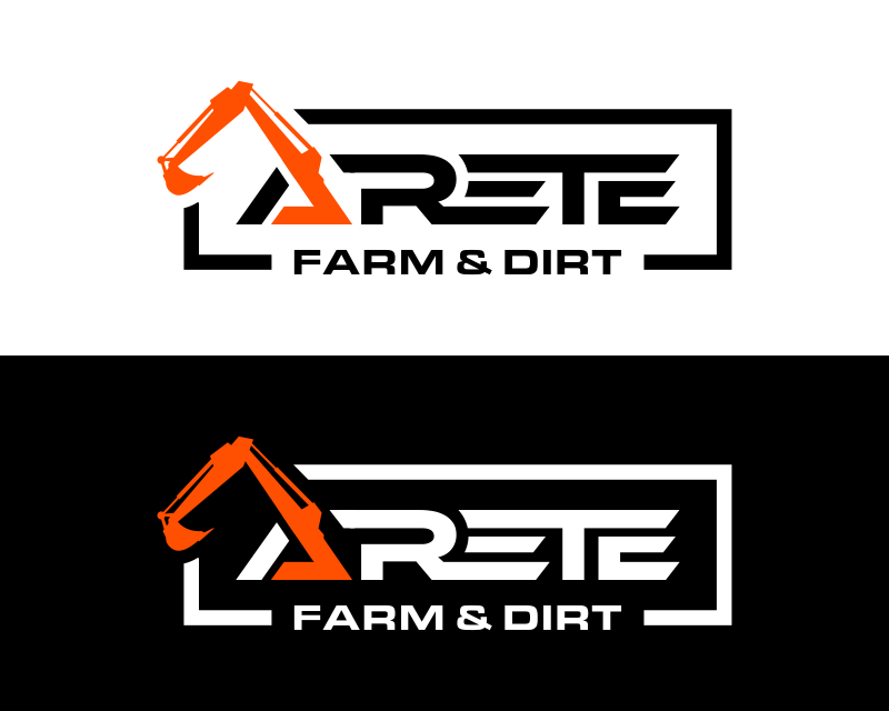 Logo Design for ARETE Farm & Dirt