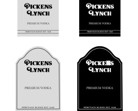 Pickens Lynch Premium Vodka entry by Sreerag P