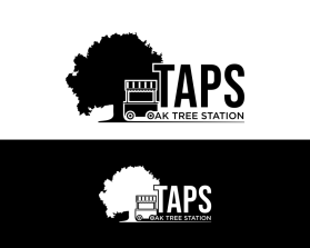 Taps at Oak Tree Station entry by binbin design